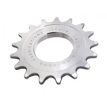 Soma Track Kog 1/8" x 17t Chrome  | Bikeparts.Com Sale