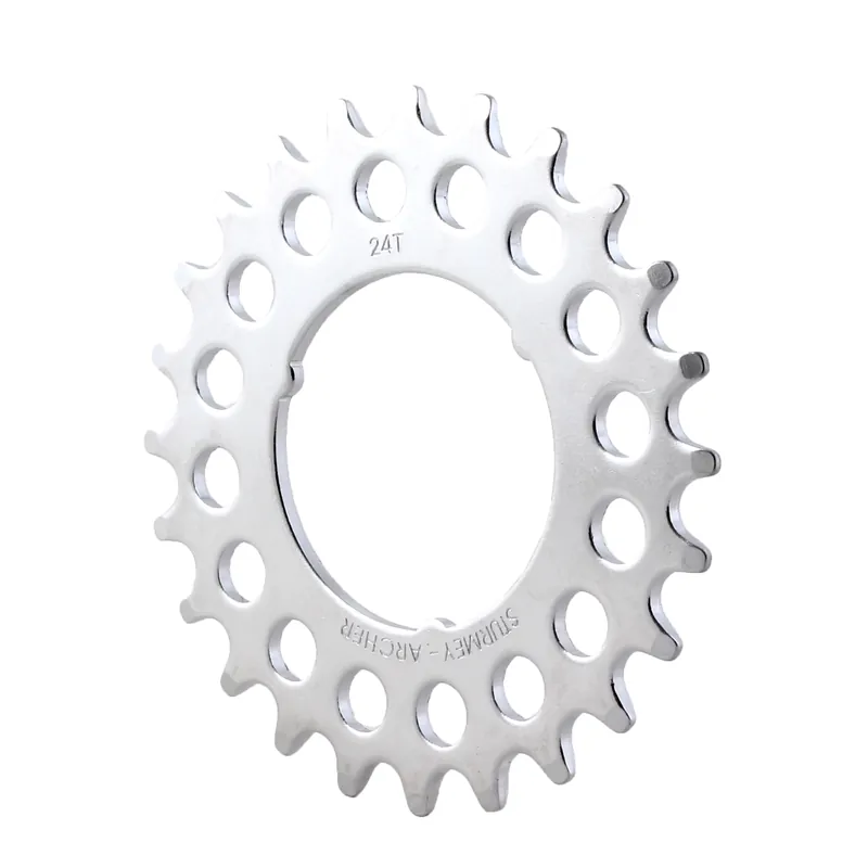 Secure Checkout Sturmey Archer 5-Speed Flat Cog 3-Spline 1/8" - 24t Chrome  | Bikeparts.Com