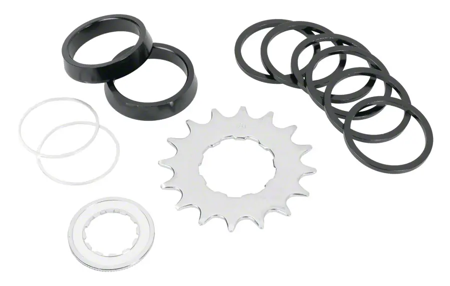 Trusted Brand Wheels Manufacturing Angled Spacer Single Speed Conversion Kit | Bikeparts.Com