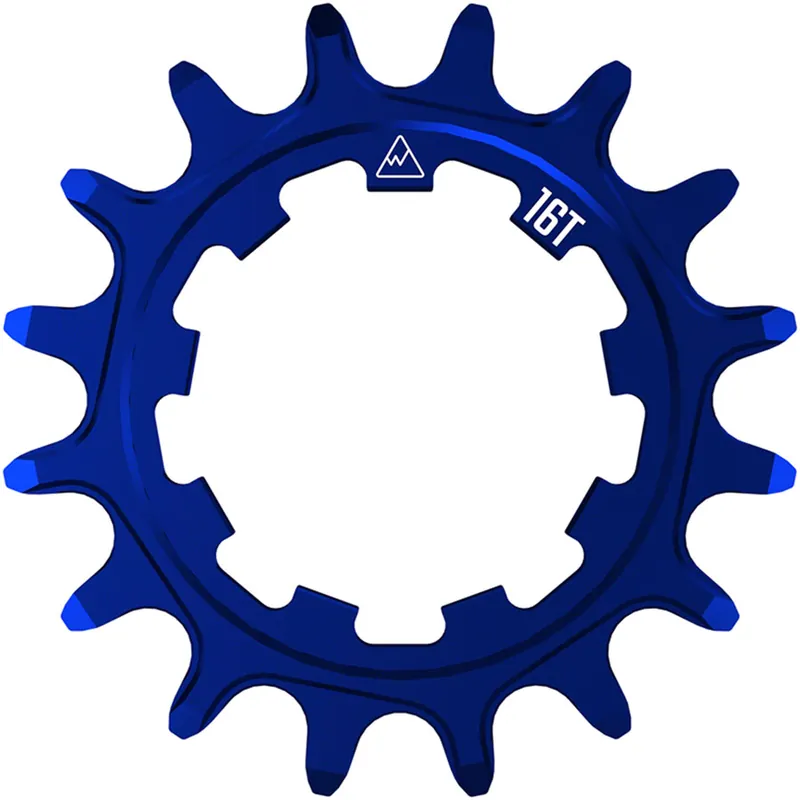 Fresh Stock Wheels Manufacturing SOLO-SPEED Cog - 16t Fits SOLO-SPLINE and SOLO-XD kits Blue  | Bikeparts.Com