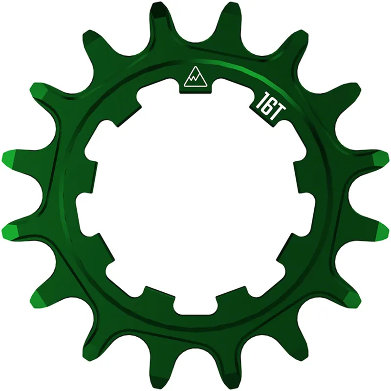Factory Price Wheels Manufacturing SOLO-SPEED Cog - 16t Fits SOLO-SPLINE and SOLO-XD kits Green  | Bikeparts.Com