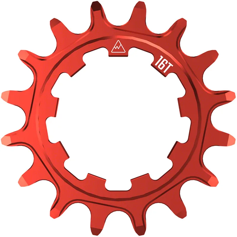 Price Cut Wheels Manufacturing SOLO-SPEED Cog - 16t Fits SOLO-SPLINE and SOLO-XD kits Red  | Bikeparts.Com
