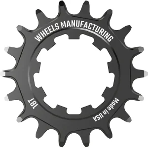 Editor’s Pick Wheels Manufacturing SOLO-SPEED Cog - 18t Fits SOLO-SPLINE and SOLO-XD kits Black  | Bikeparts.Com