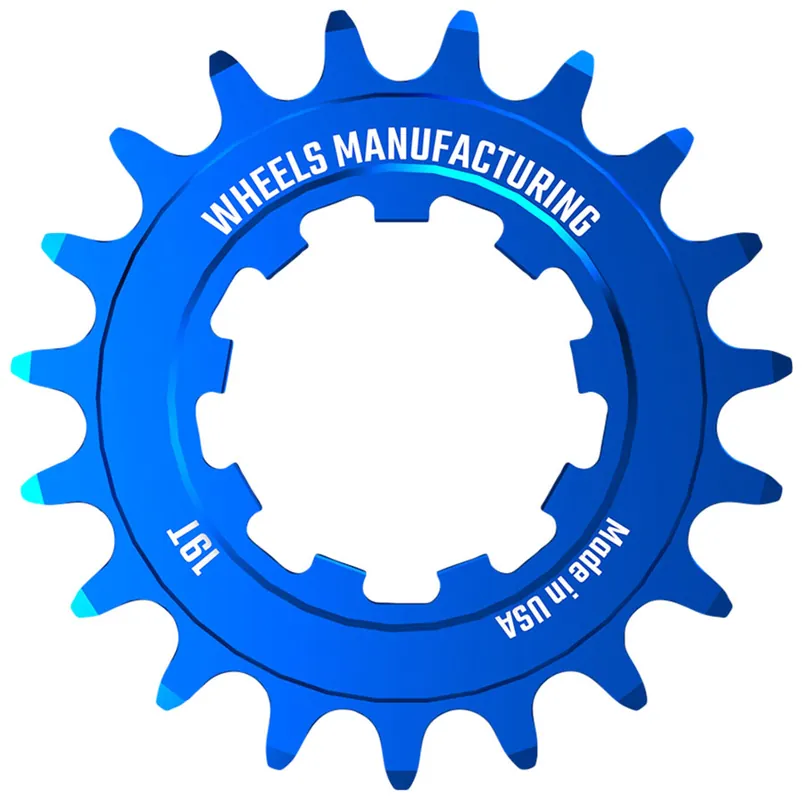 Top Pick Wheels Manufacturing SOLO-SPEED Cog - 19t Fits SOLO-SPLINE and SOLO-XD kits Blue  | Bikeparts.Com