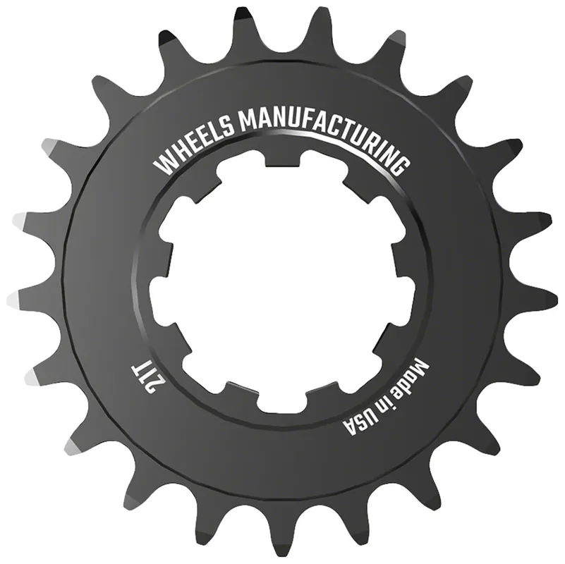 Crafted Wheels Manufacturing SOLO-SPEED Cog - 21t Fits SOLO-SPLINE and SOLO-XD kits Black  | Bikeparts.Com