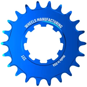 Wheels Manufacturing SOLO-SPEED Cog - 22t Fits SOLO-SPLINE and SOLO-XD kits Blue  | Bikeparts.Com Markdown