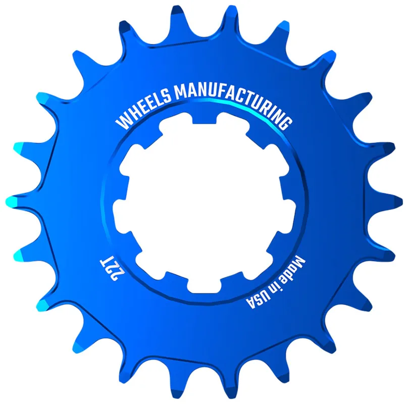 Wheels Manufacturing SOLO-SPEED Cog - 22t Fits SOLO-SPLINE and SOLO-XD kits Blue | Bikeparts.Com Markdown
