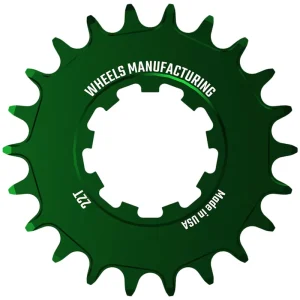 Wheels Manufacturing SOLO-SPEED Cog - 22t Fits SOLO-SPLINE and SOLO-XD kits Green  | Bikeparts.Com Deal