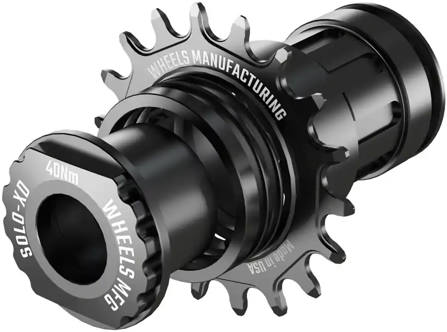 Top Pick Wheels Manufacturing SOLO-XD XD/XDR Single Speed Conversion Kit - 18t For SRAM XD/XDR Freehub Black | Bikeparts.Com