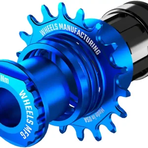 Shop Now Wheels Manufacturing SOLO-XD XD/XDR Single Speed Conversion Kit - 18t For SRAM XD/XDR Freeubs Blue  | Bikeparts.Com
