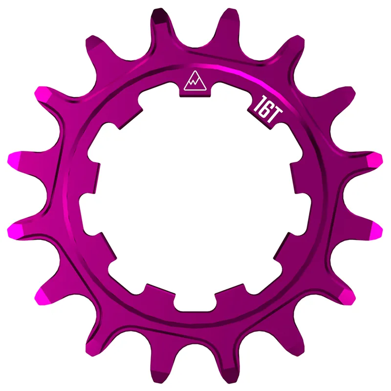 Wheels Mfg SOLO Singlespeed Cog 16t Purple  | Bikeparts.Com While Supplies Last