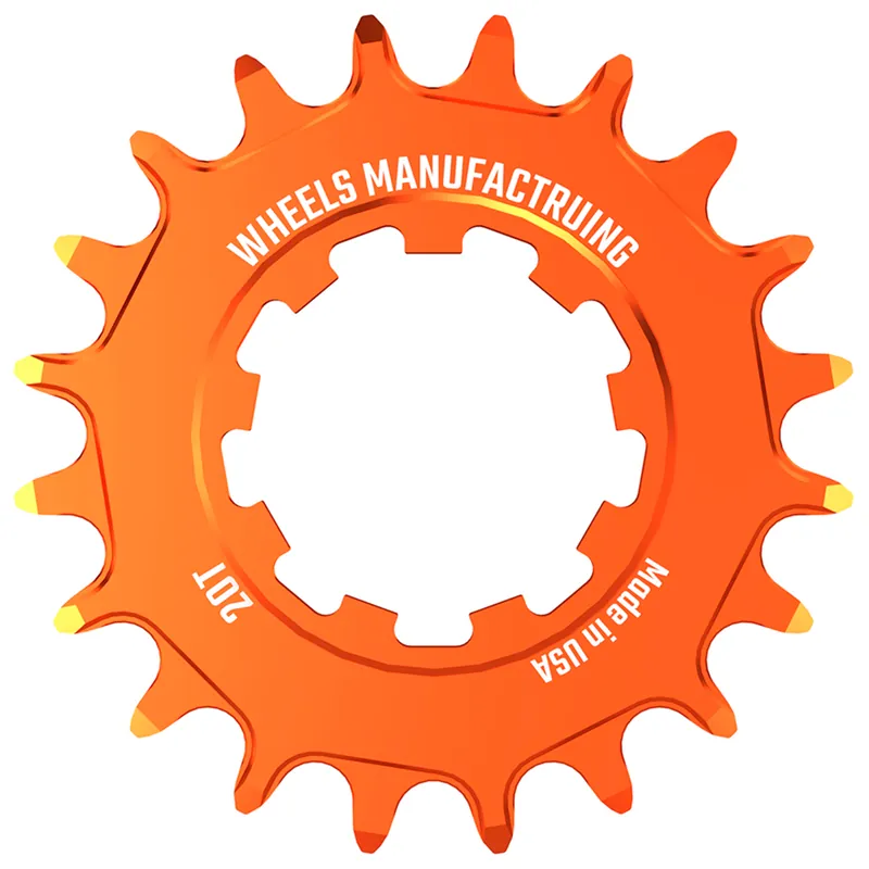 Wheels Mfg SOLO Singlespeed Cog 20t Orange  | Bikeparts.Com One Day Deal