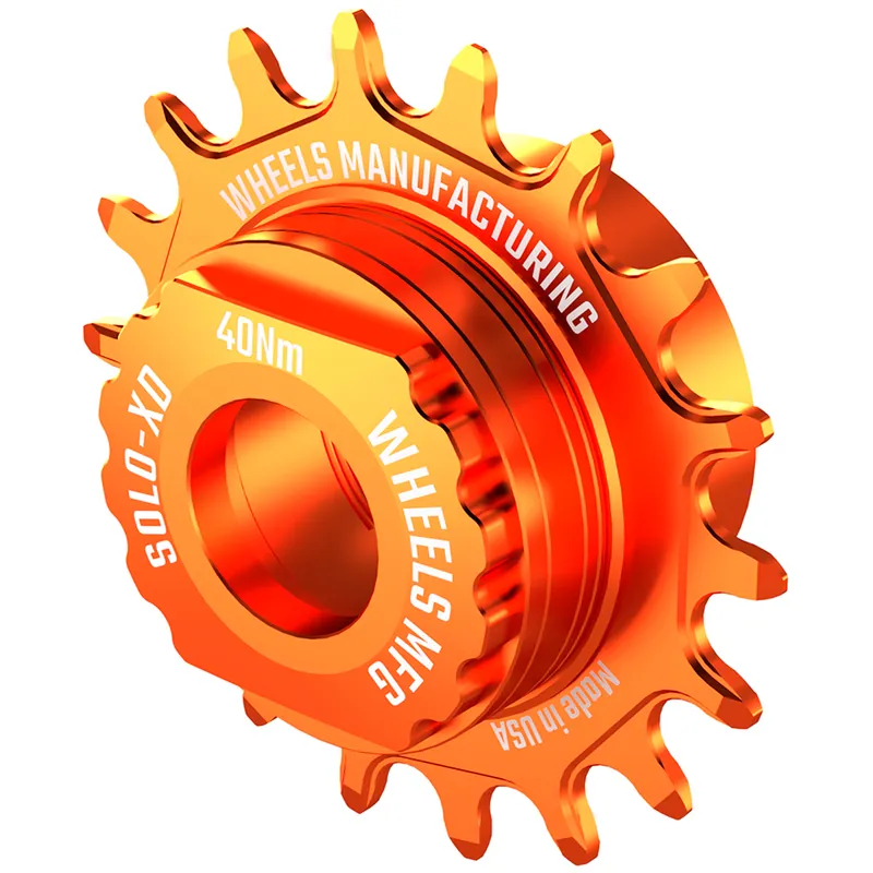 High Quality Wheels Mfg SOLO Singlespeed Conversion Kit Orange  | Bikeparts.Com