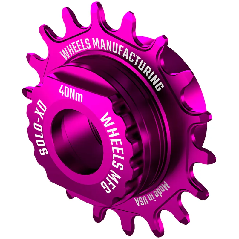 High Quality Wheels Mfg SOLO-XD Singlespeed Conversion Kit Purple  | Bikeparts.Com