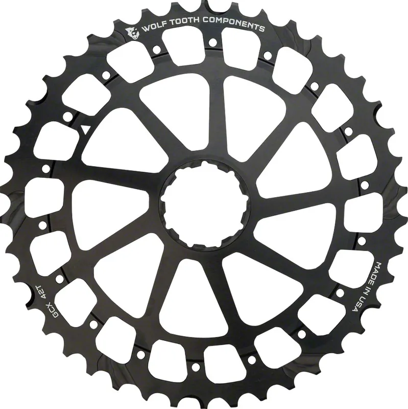 Wolf Tooth GCX XX1 Replacement Cog 44T Black  | Bikeparts.Com Grab Now