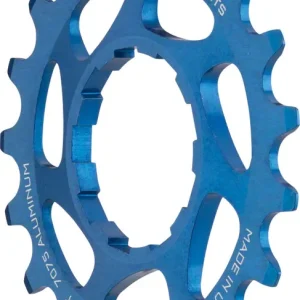 Wolf Tooth Single Speed Aluminum Cog - 19t Compatible with 3/32" Chains Blue  | Bikeparts.Com While Supplies Last