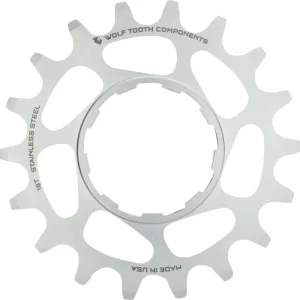 Wolf Tooth Single Speed Stainless Steel Cog - 18t Compatible with 3/32" Chains  | Bikeparts.Com Big Sale