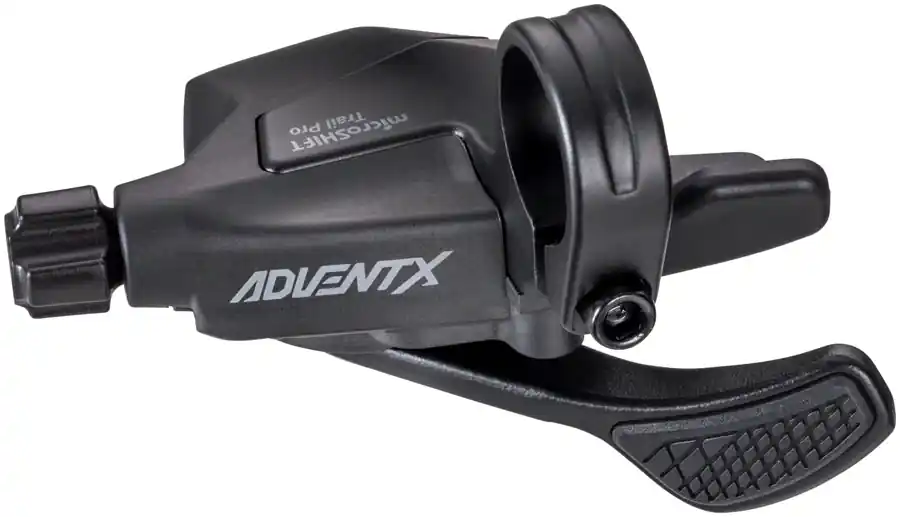 Grab Now microSHIFT ADVENT X Trail Trigger Pro Right Shifter - 1x10 Speed Thumb Pad ADVENT X Compatible Only | Bikeparts.Com