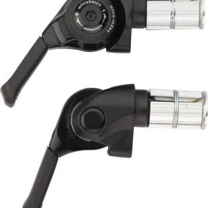 microSHIFT Bar End Shifter Set 10-Speed Mountain Double/Triple Shimano Compatible Black  | Bikeparts.Com Buy Today