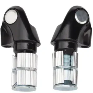 microSHIFT Bar End Shifter Set 9-Speed Road Double/Triple Shimano Compatible Silver  | Bikeparts.Com Budget