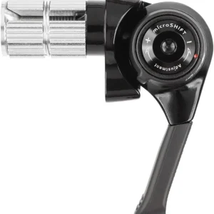 microSHIFT BS-G10-R Right Bar End Shifter - 10-Speed Compatible with Sword and Advent X 10-Speed Derailleurs Black  | Bikeparts.Com Shop Now