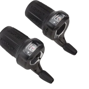 microSHIFT DS85 Twist Shifter Set 9-Speed Triple Optical Gear Indicator Shimano Compatible  | Bikeparts.Com Time-Limited