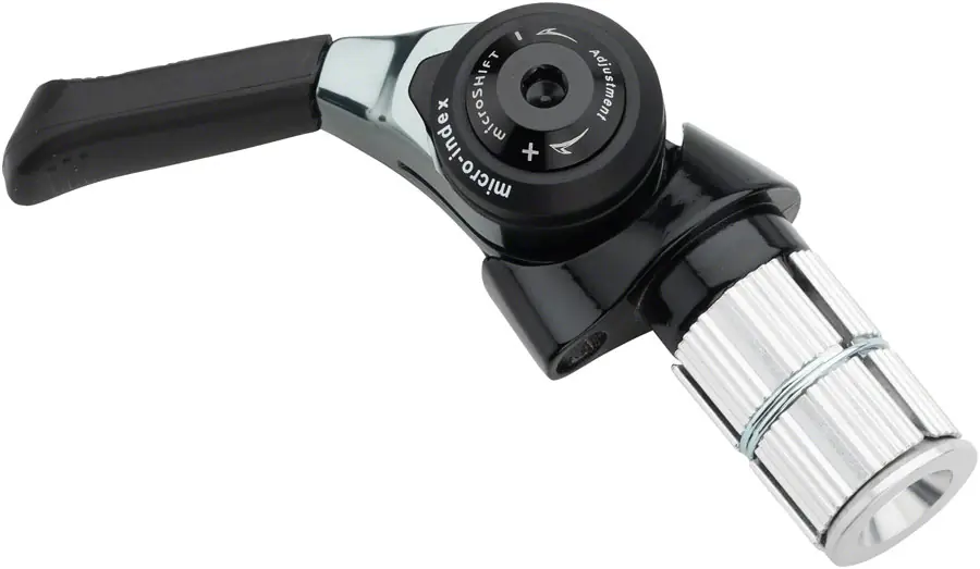 microSHIFT Left Bar End Road Shifter - Double/Triple Friction Shimano Compatible | Bikeparts.Com Seasonal Sale