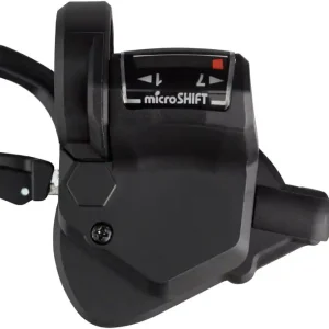 microSHIFT Mezzo Right Thumb-Tap Shifter 7-Speed Optical Gear Indicator Shimano Compatible | Bikeparts.Com Free Shipping