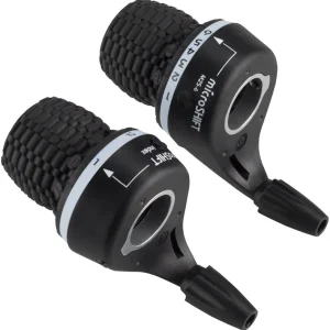 microSHIFT MS25-6 Twist Shifter Set 6-Speed Triple Shimano Compatible | Bikeparts.Com Deal