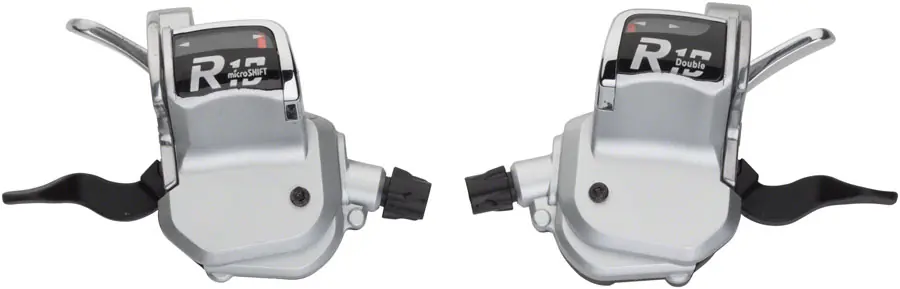 microSHIFT R10 Trigger Shifter Set 10-Speed Road Double Optical Indicator Shimano Compatible Best Price