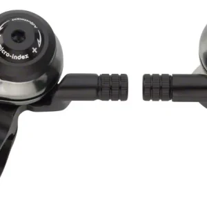 Wholesale microSHIFT Thumb Shifter Set 10-Speed Mountain Double/Triple Shimano DynaSys Compatible Black  | Bikeparts.Com