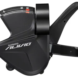 Brand New Shimano Alivio SL-M3100-L Shifter - Left 3-Speed RapidFire Plus Optical Gear Display  | Bikeparts.Com