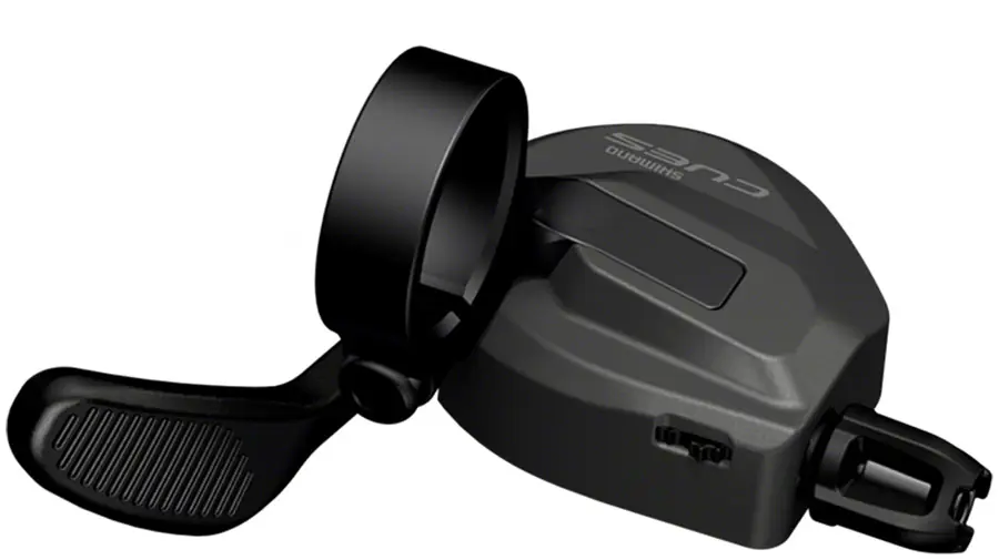 Shimano CUES SL-U8000-L Shifter - Left 2-Speed Rapidfire Plus Mono Black | Bikeparts.Com Free Returns