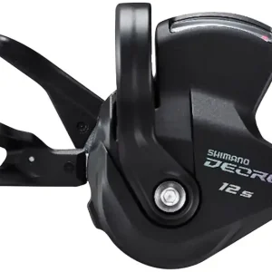 Direct From Manufacturer Shimano Deore SL-M6100-R Right Shift Lever - 12-Speed RapidFire Plus Optical Gear Display Black