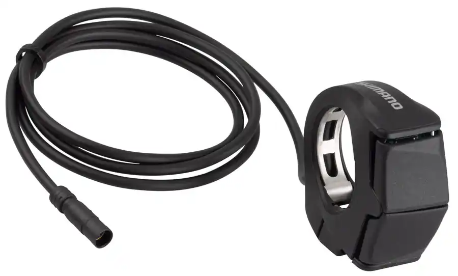 Cheap Shimano STEPS SW-E7000-L Left Hand Assist Switch with 700mm E-Tube Wire | Bikeparts.Com