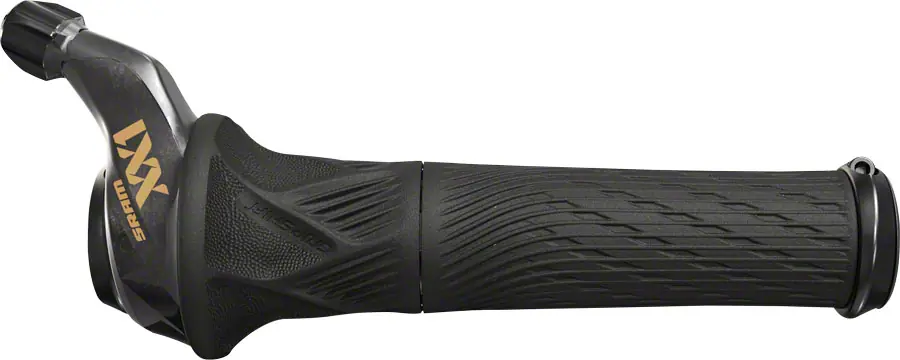 Seasonal Sale SRAM XX1 Eagle 12-Speed GripShift Shifter with Discrete Clamp Black with Gold Logo | Bikeparts.Com