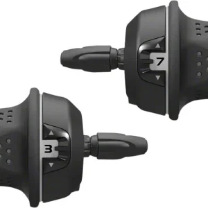 SunRace M21 Twist Shift Set 8-Speed Rear Friction Front: Gray  | Bikeparts.Com Holiday Sale