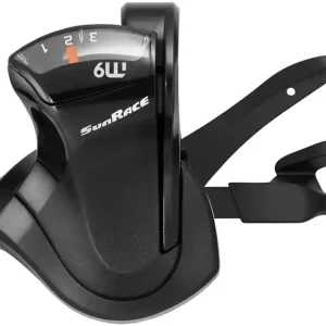Shop Now SunRace M903 Trigger Shifter - Left 3-Speed Black  | Bikeparts.Com
