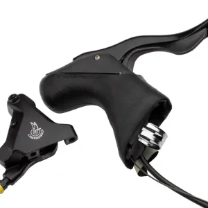 Hot Picks Campagnolo Chorus Ergopower Hydraulic Brake/Shift Lever and Disc Caliper - Right/Rear 12-Speed 160mm Flat Mount Caliper Black  | Bikeparts.Com