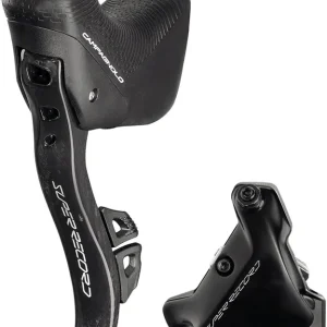 Campagnolo Super Record Ergopower Wireless Control Lever and Brake Caliper - Left/Front 12-Speed 140mm Hydraulic Disc Brake Caliper Today Only