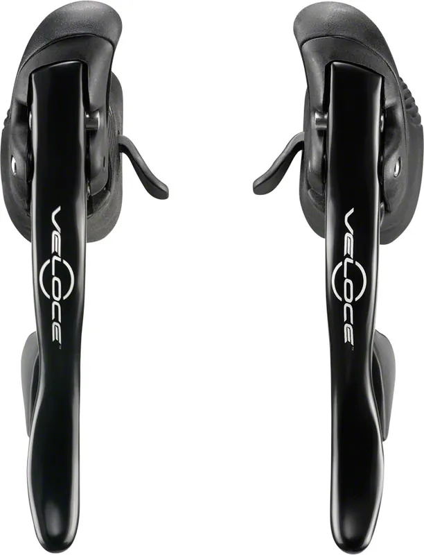 Campagnolo Veloce Ergopower Shifter Set 10-Speed Black | Bikeparts.Com Same Day Shipping