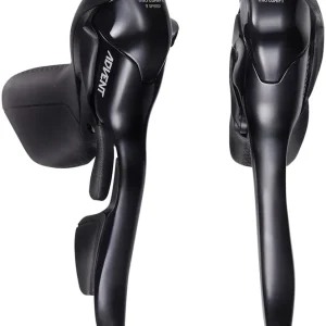 microSHIFT ADVENT Drop Bar Shifter Lever Set - 1x9 Speed Black ADVENT Compatible Only  | Bikeparts.Com Direct From Manufacturer