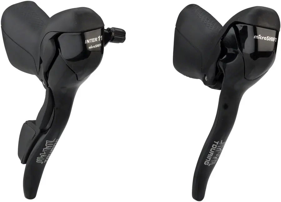 microSHIFT Internal Gear Drop Bar Shifter Set Shimano Alfine 11 Compatible | Bikeparts.Com Secure Checkout