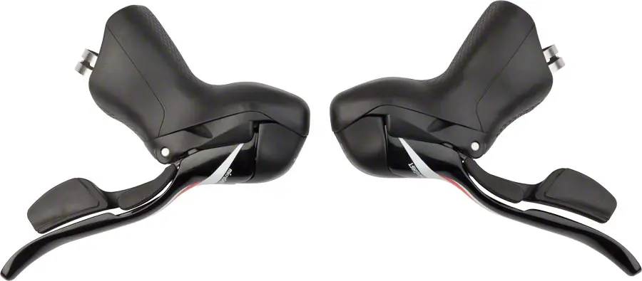 microSHIFT R10 Drop Bar Shift Lever Set - 2 x 10-Speed Shimano Compatible Black | Bikeparts.Com Save Now