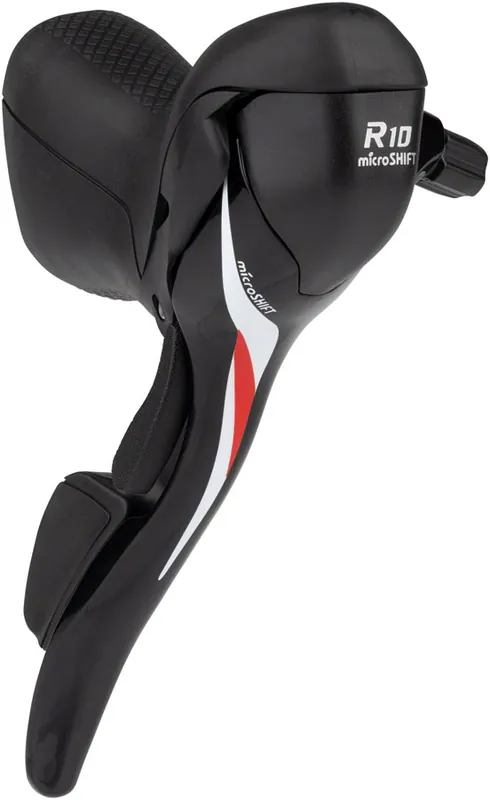 microSHIFT R10 Right Drop Bar Shift Lever - 10-Speed Shimano Compatible Black | Bikeparts.Com Get Yours