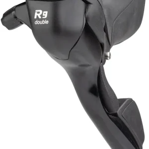 microSHIFT R9 Left Drop Bar Shift Lever - Double Shimano Compatible Black  | Bikeparts.Com Price Cut