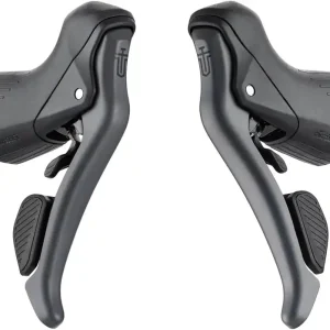Fresh Stock microSHIFT Sword Drop Bar Shifter/Brake Lever Set - 2x 10-Speed Sword Compatible Gray Version B  | Bikeparts.Com