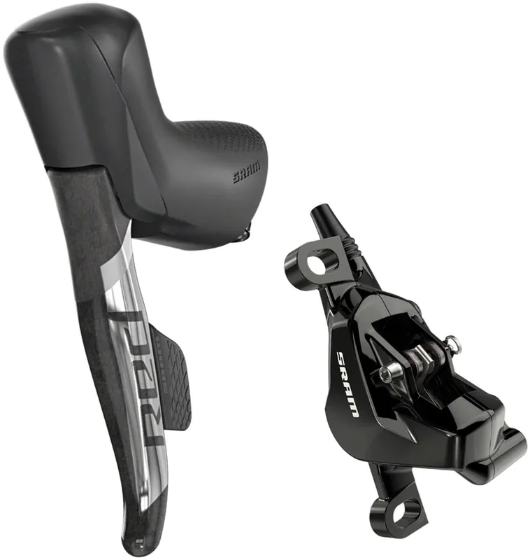 SRAM RED eTap AXS HRD Shift/Brake Lever and Hydraulic Disc Caliper - Left/Front Direct Post Mount 950mm Hose Black D1 Reduced Price