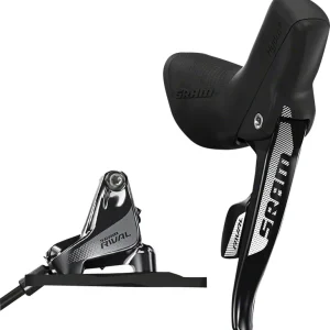 SRAM Rival 22 Flat Mount Hydraulic Disc Brake with Front Shifter and 950mm Hose Rotor Sold Separately  | Bikeparts.Com Genuine