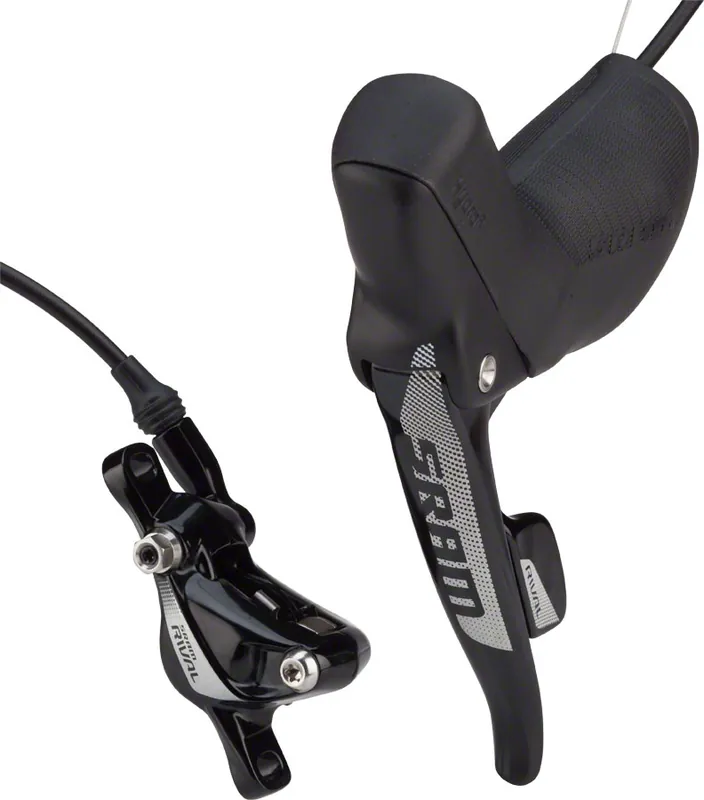 SRAM Rival 22 Left Front Road Hydraulic Disc Brake and DoubleTap Lever 950mm Hose Rotor Sold Separately | Bikeparts.Com Mega Sale